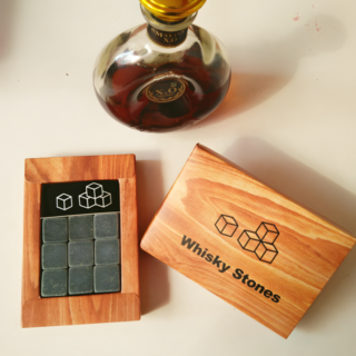Whisky Sten, Pakke med 9 stk. Forbedrer din Whiskyoplevelse