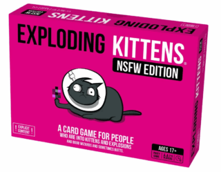 Exploding Kittens - NSFW Edition - Det Sjove Kortspil