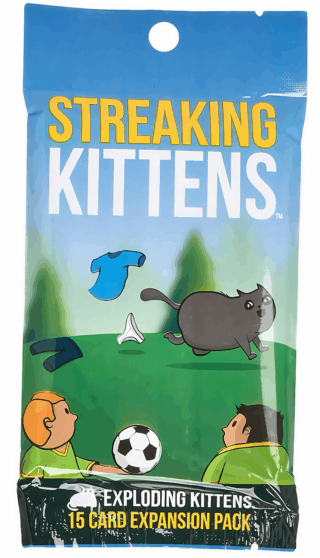 Streaking Kittens - Expansion Pack til Exploding Kittens