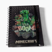 Minecraft Holo Notebook A5